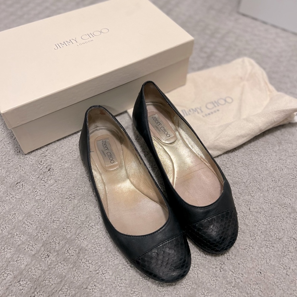 Jimmy Choo ballet flats